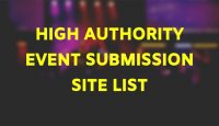 High-Authority-Event-Submission-Site-List