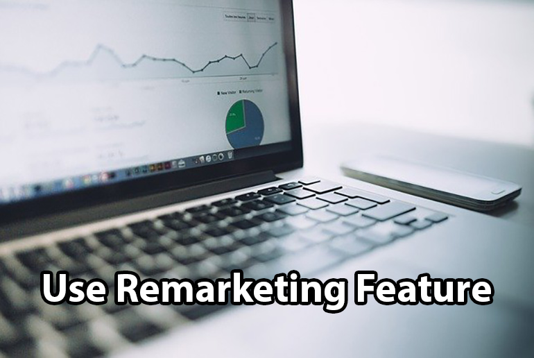 Use Remarketing Feature