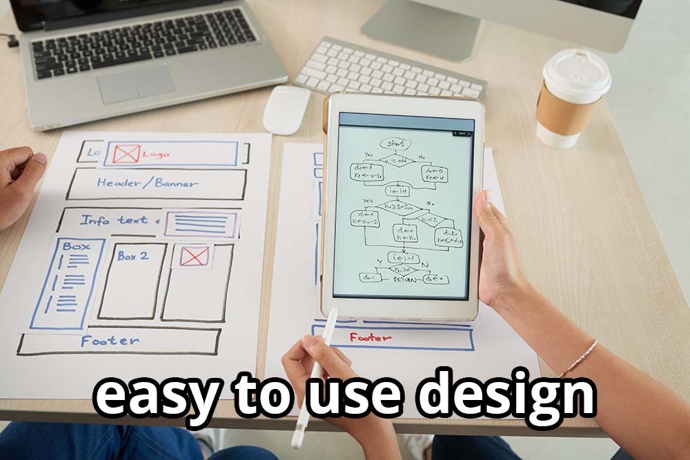 easy to use design